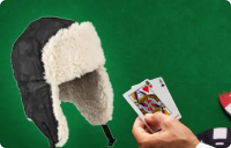 Don't run from winter. Stay home with PlayBlackjack.com