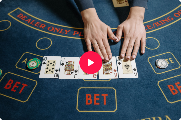 How to use the surrender in blackjack video tutorial