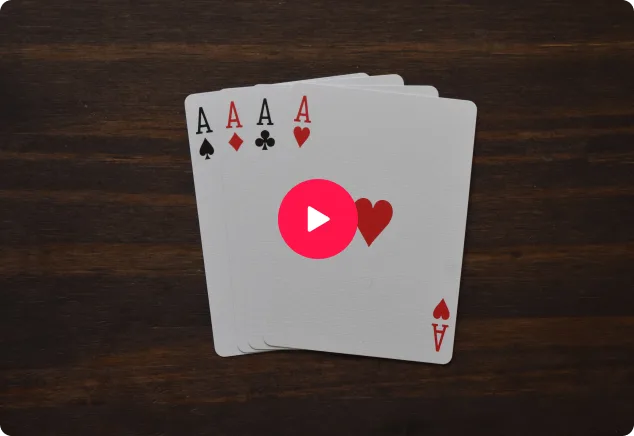 Blackjack double down play video tutorial